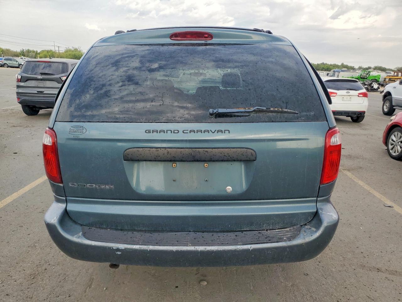 2006 Dodge Grand Caravan Se Gray vin: 1D4GP24R76B617569