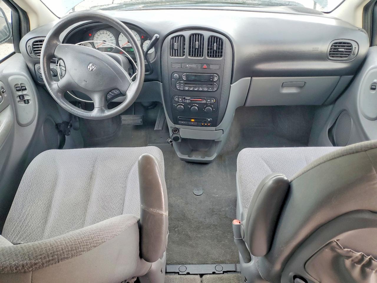 2006 Dodge Grand Caravan Se Gray vin: 1D4GP24R76B617569