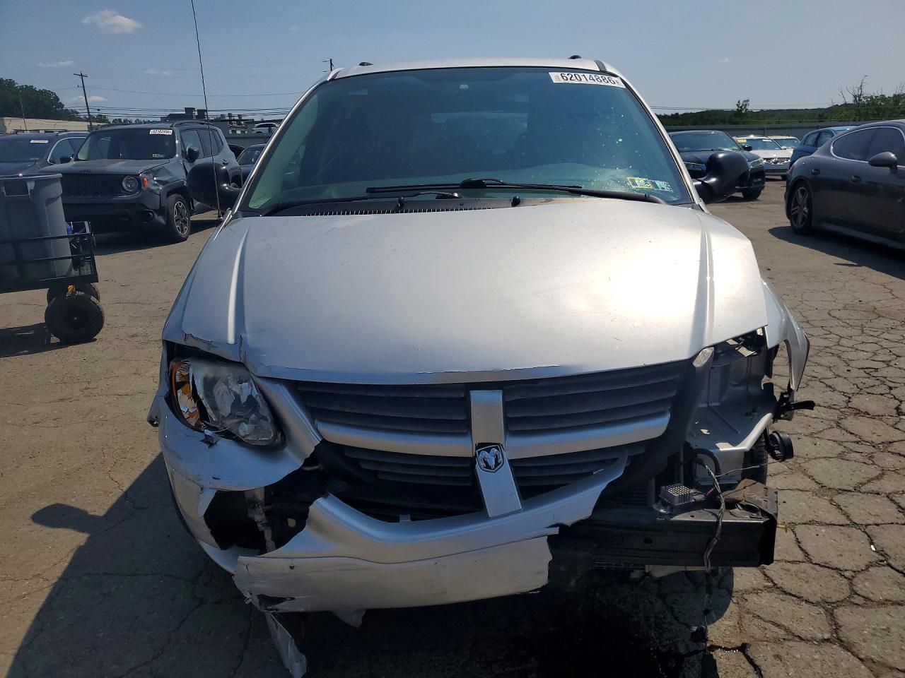 2007 Dodge Grand Caravan Se Silver vin: 1D4GP24R77B134343