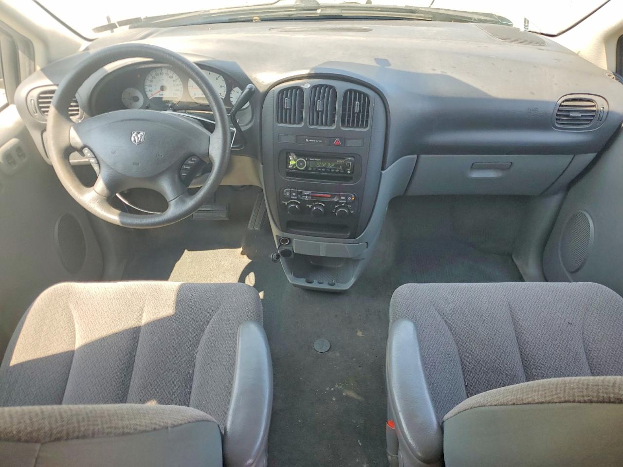 2007 Dodge Grand Caravan Se Silver vin: 1D4GP24R77B134343