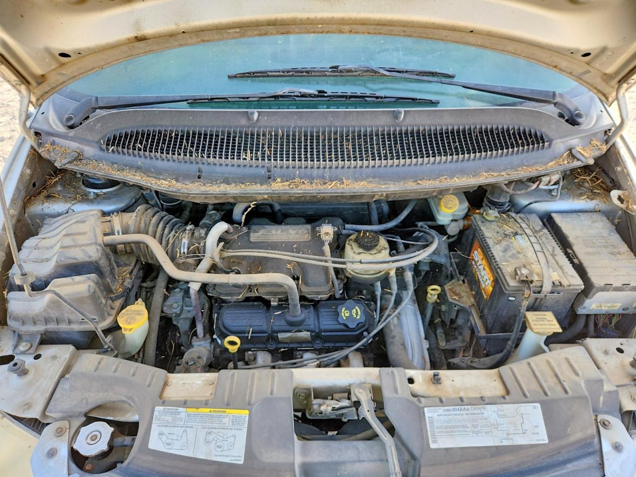 2005 Dodge Grand Caravan Se Silver vin: 1D4GP24R85B167512