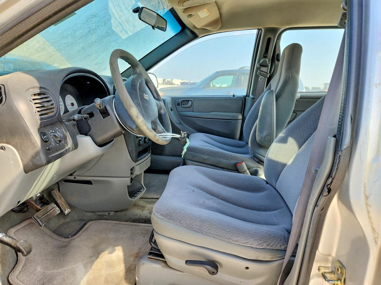 2005 Dodge Grand Caravan Se Silver vin: 1D4GP24R85B167512