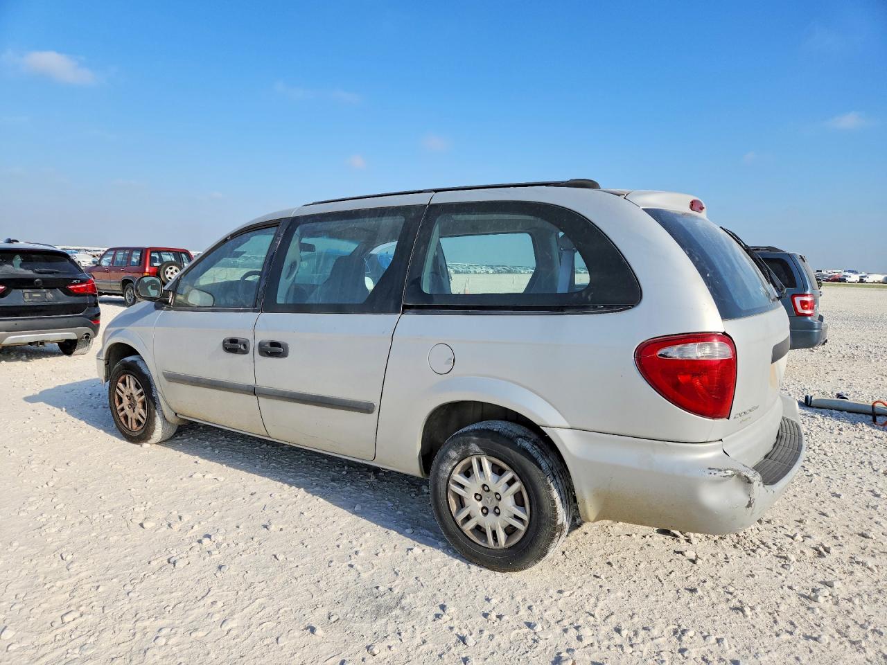 2005 Dodge Grand Caravan Se Silver vin: 1D4GP24R85B167512