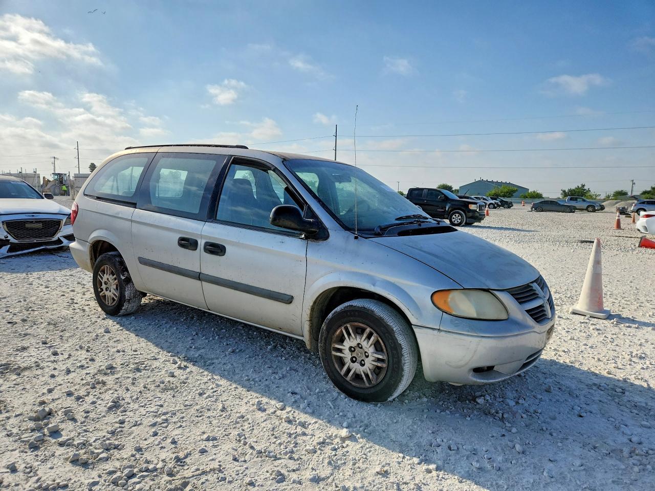 2005 Dodge Grand Caravan Se Silver vin: 1D4GP24R85B167512