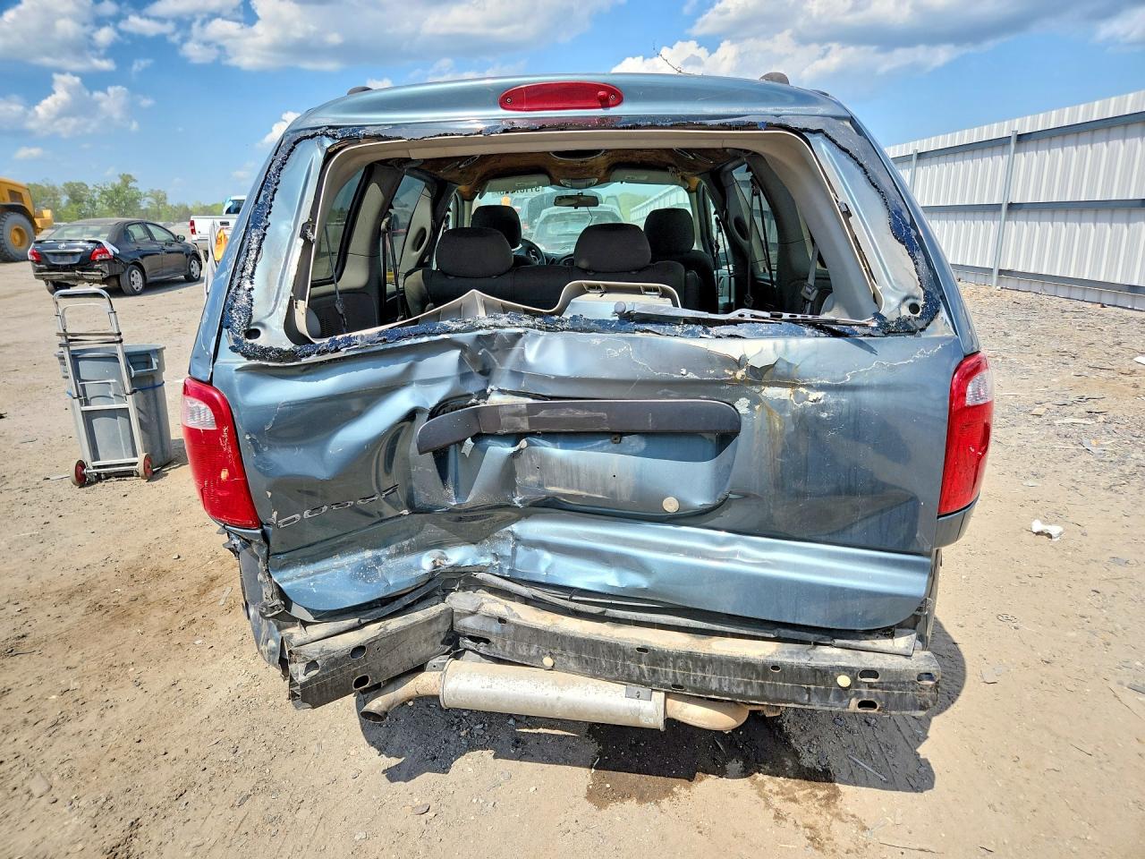 2006 Dodge Grand Caravan Se Blue vin: 1D4GP24R86B600103