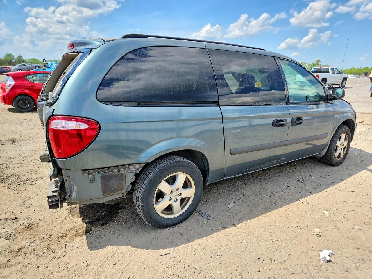 2006 Dodge Grand Caravan Se Blue vin: 1D4GP24R86B600103