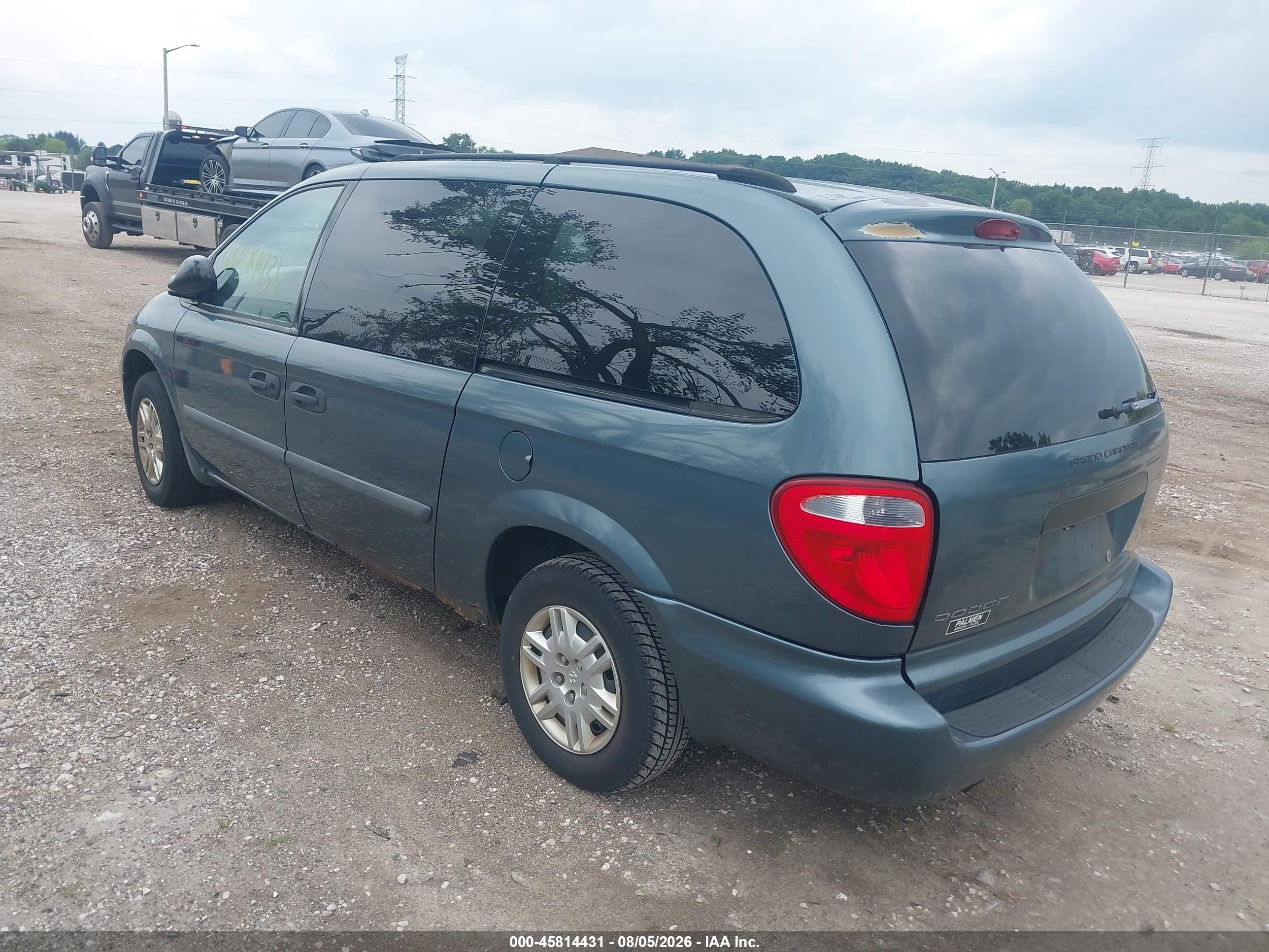 2006 Dodge Grand Caravan Se Blue vin: 1D4GP24R86B677652