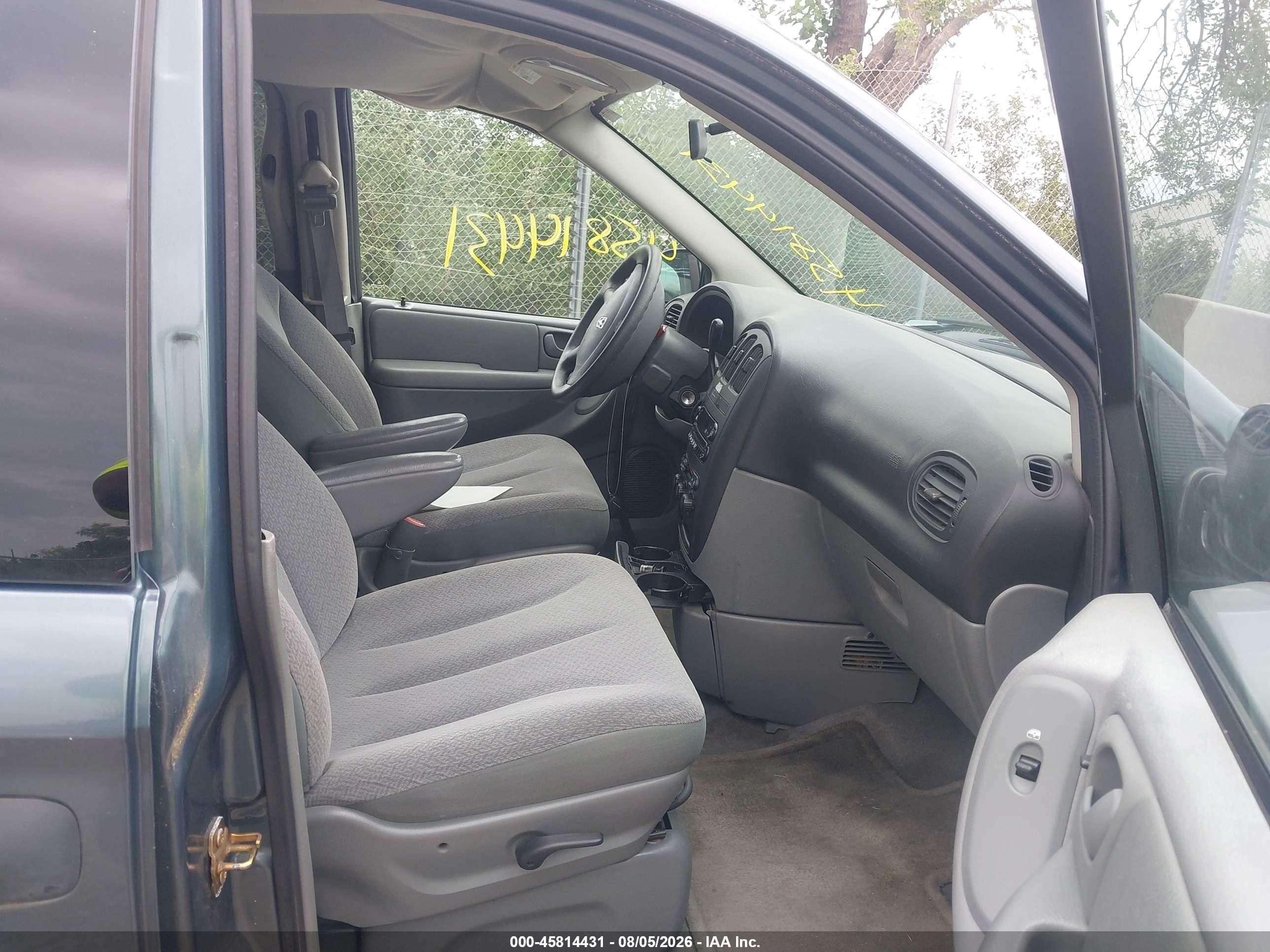 2006 Dodge Grand Caravan Se Blue vin: 1D4GP24R86B677652