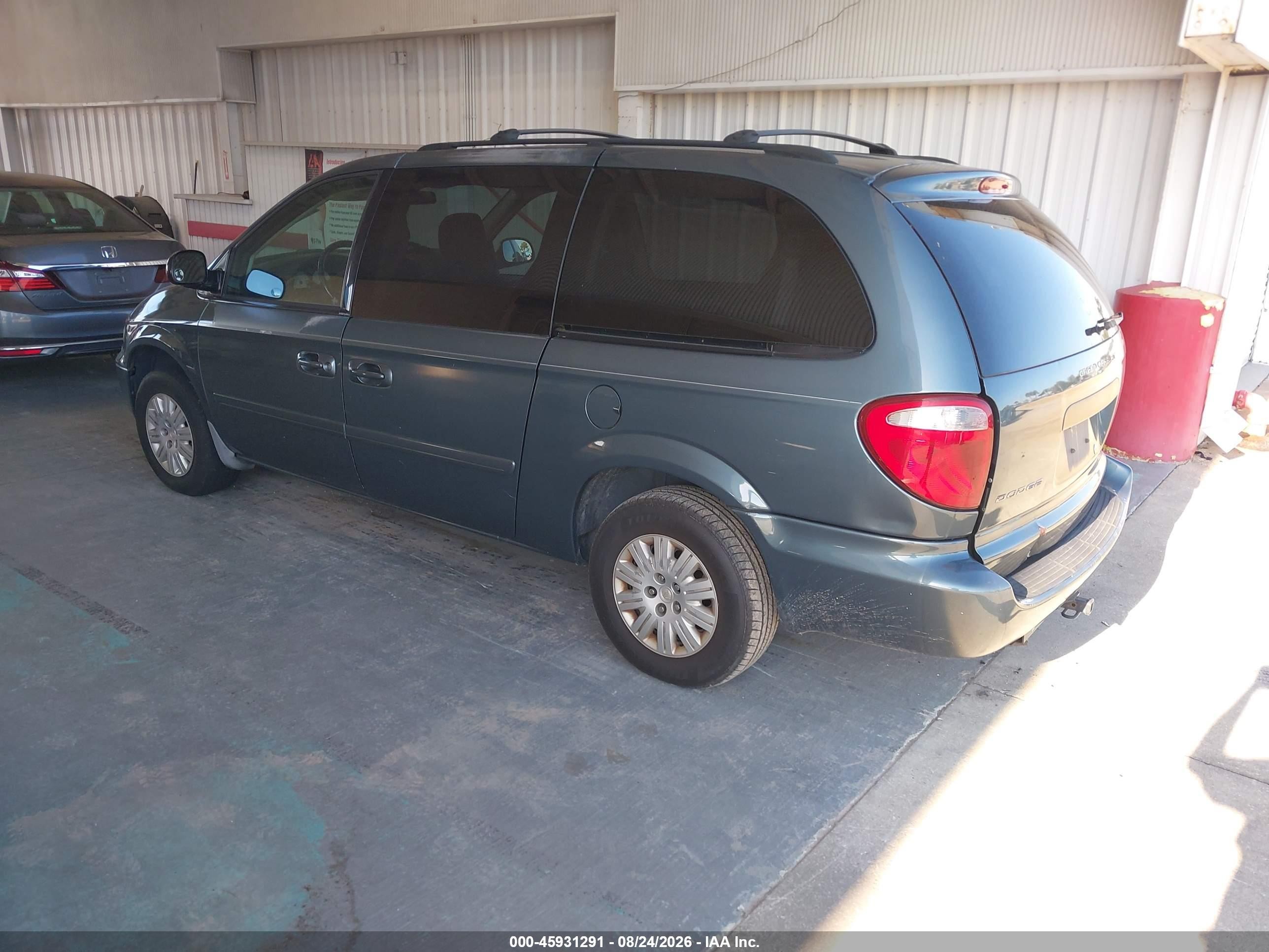 2006 Dodge Grand Caravan Se Серый vin: 1D4GP24R86B679255