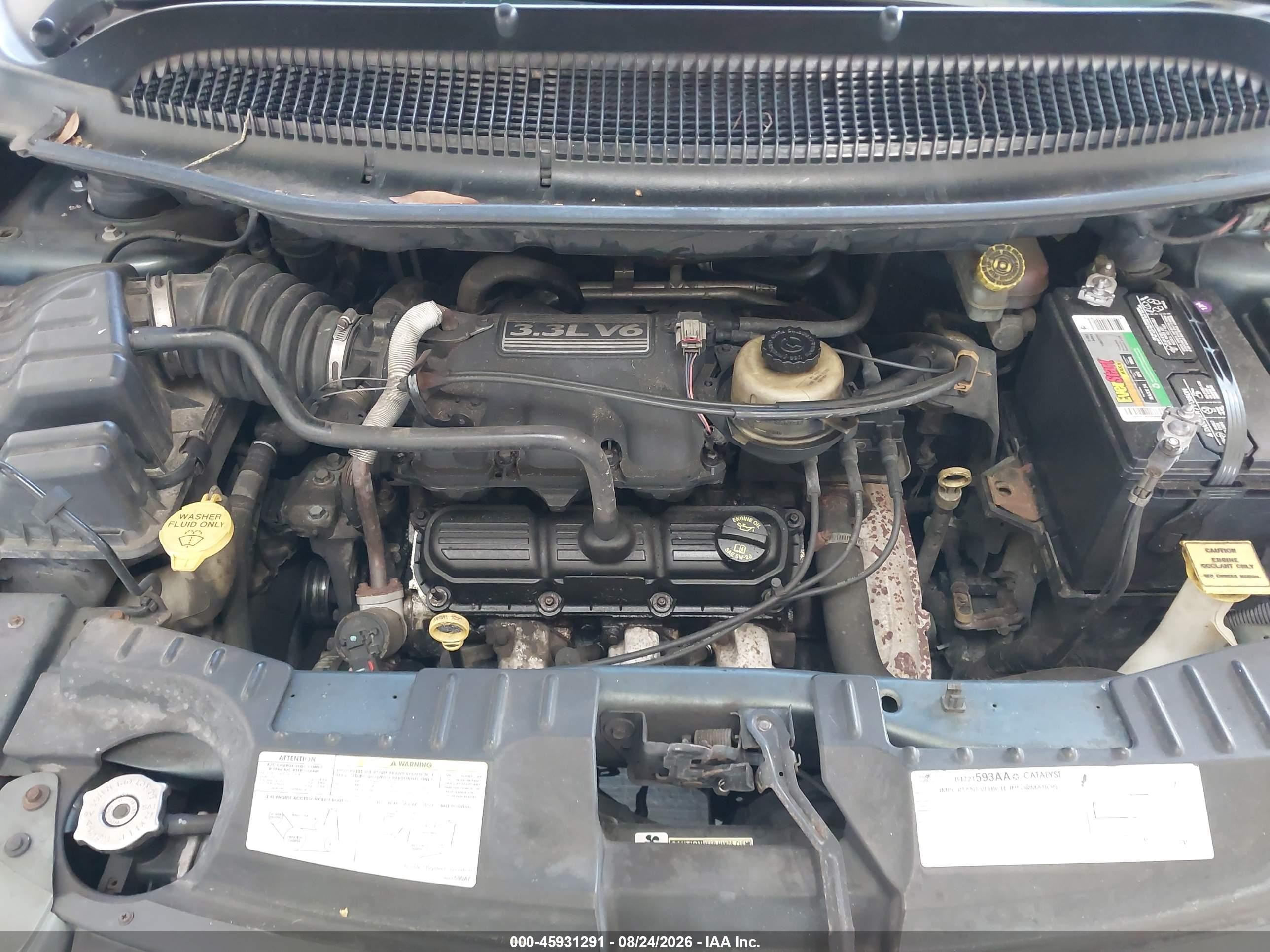 2006 Dodge Grand Caravan Se Серый vin: 1D4GP24R86B679255