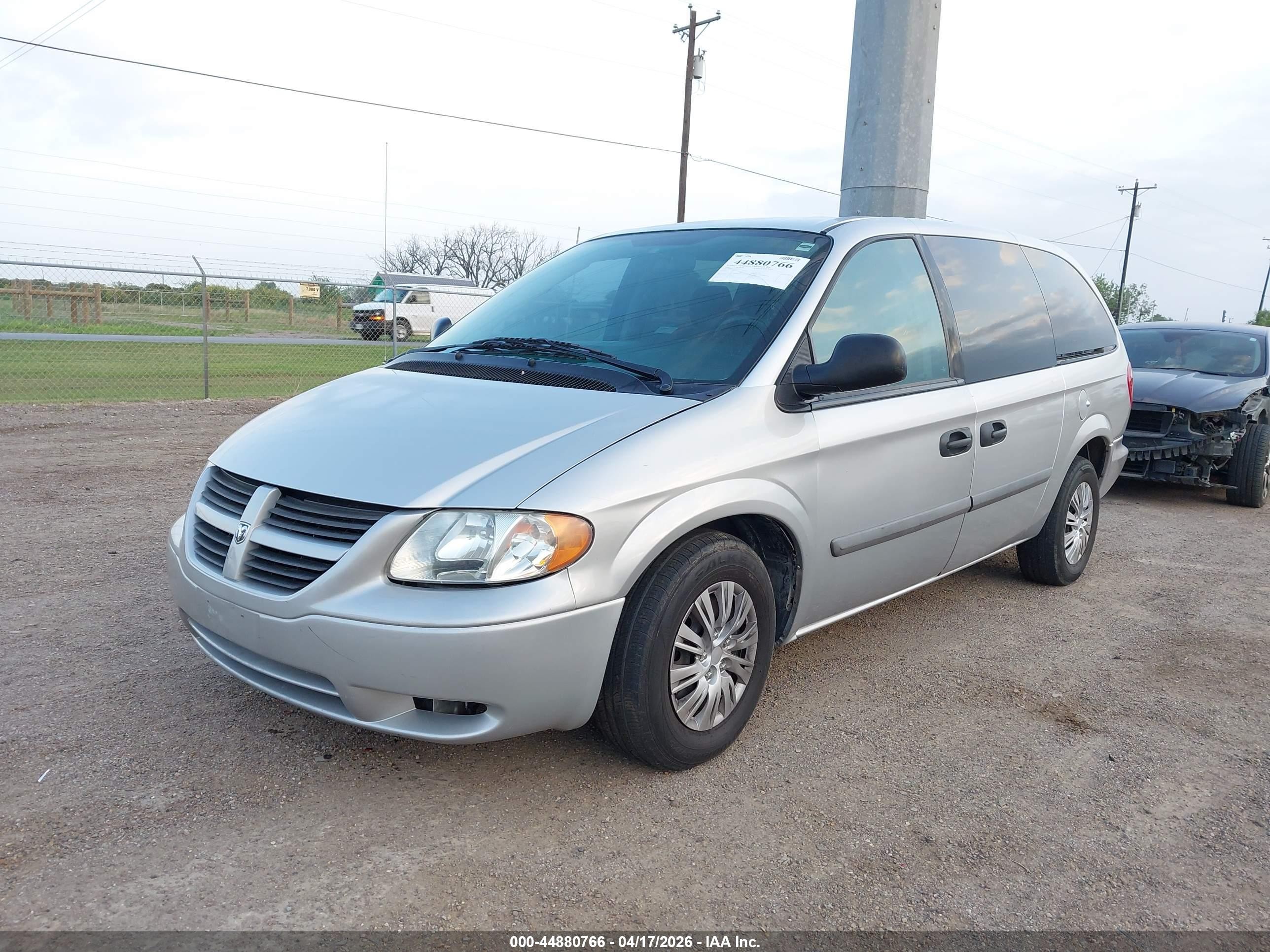 2006 Dodge Grand Caravan Se Red vin: 1D4GP24R86B719513