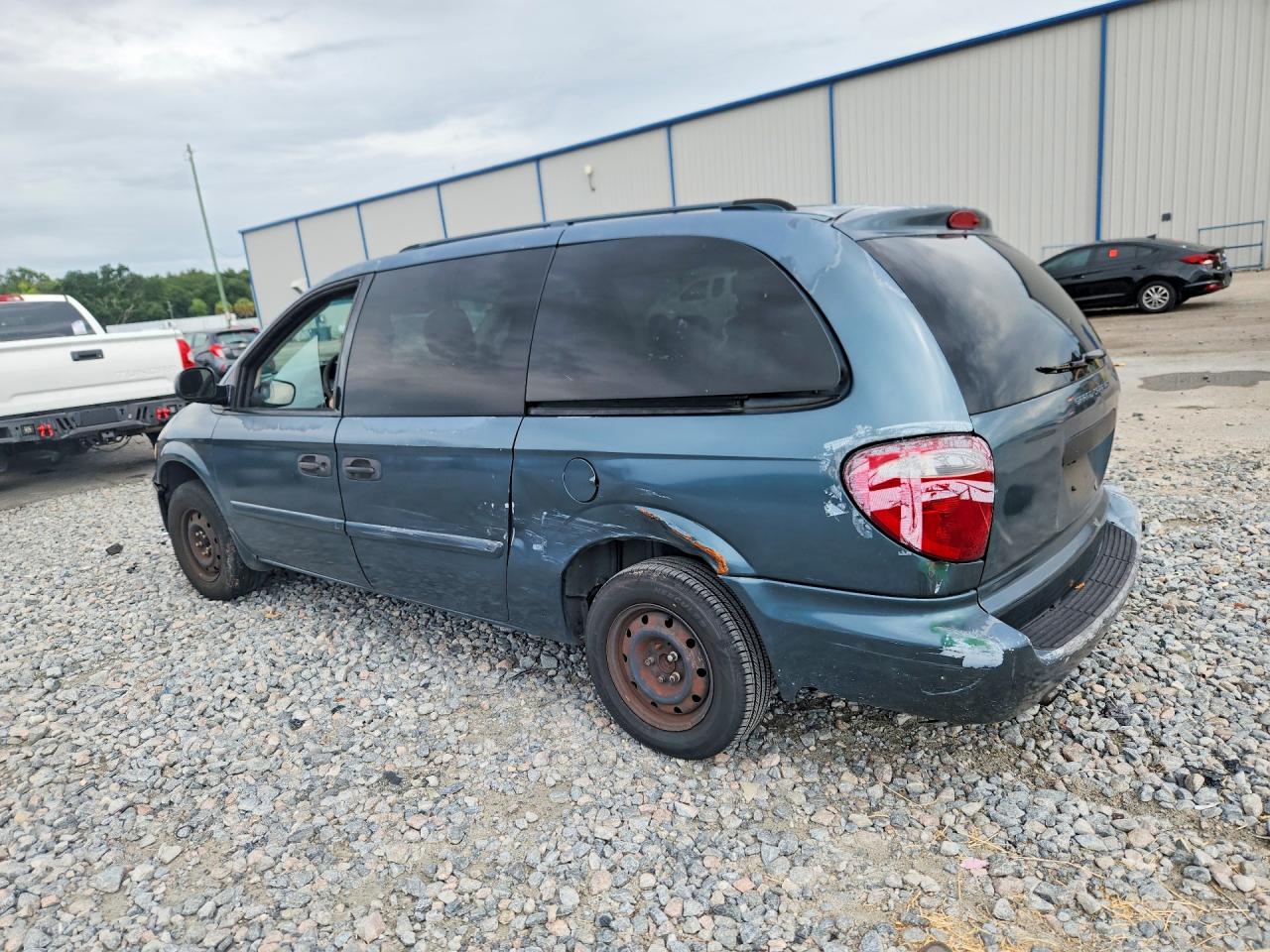 2007 Dodge Grand Caravan Se Teal vin: 1D4GP24R87B136764