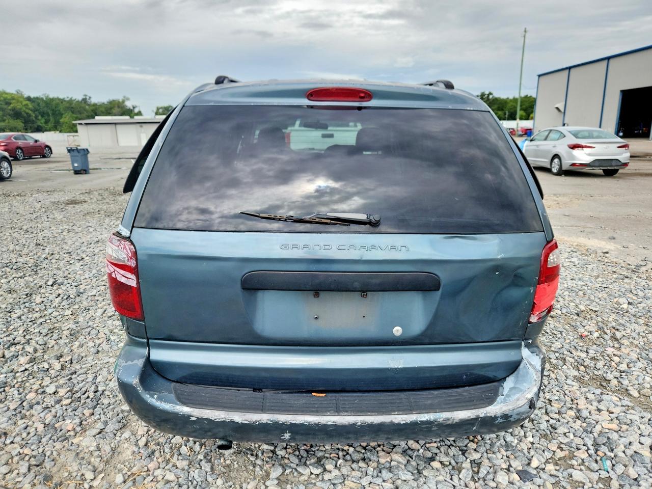 2007 Dodge Grand Caravan Se Teal vin: 1D4GP24R87B136764