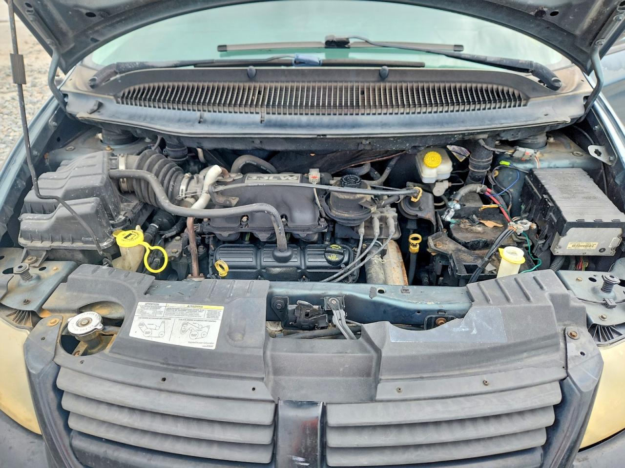 2007 Dodge Grand Caravan Se Teal vin: 1D4GP24R87B136764