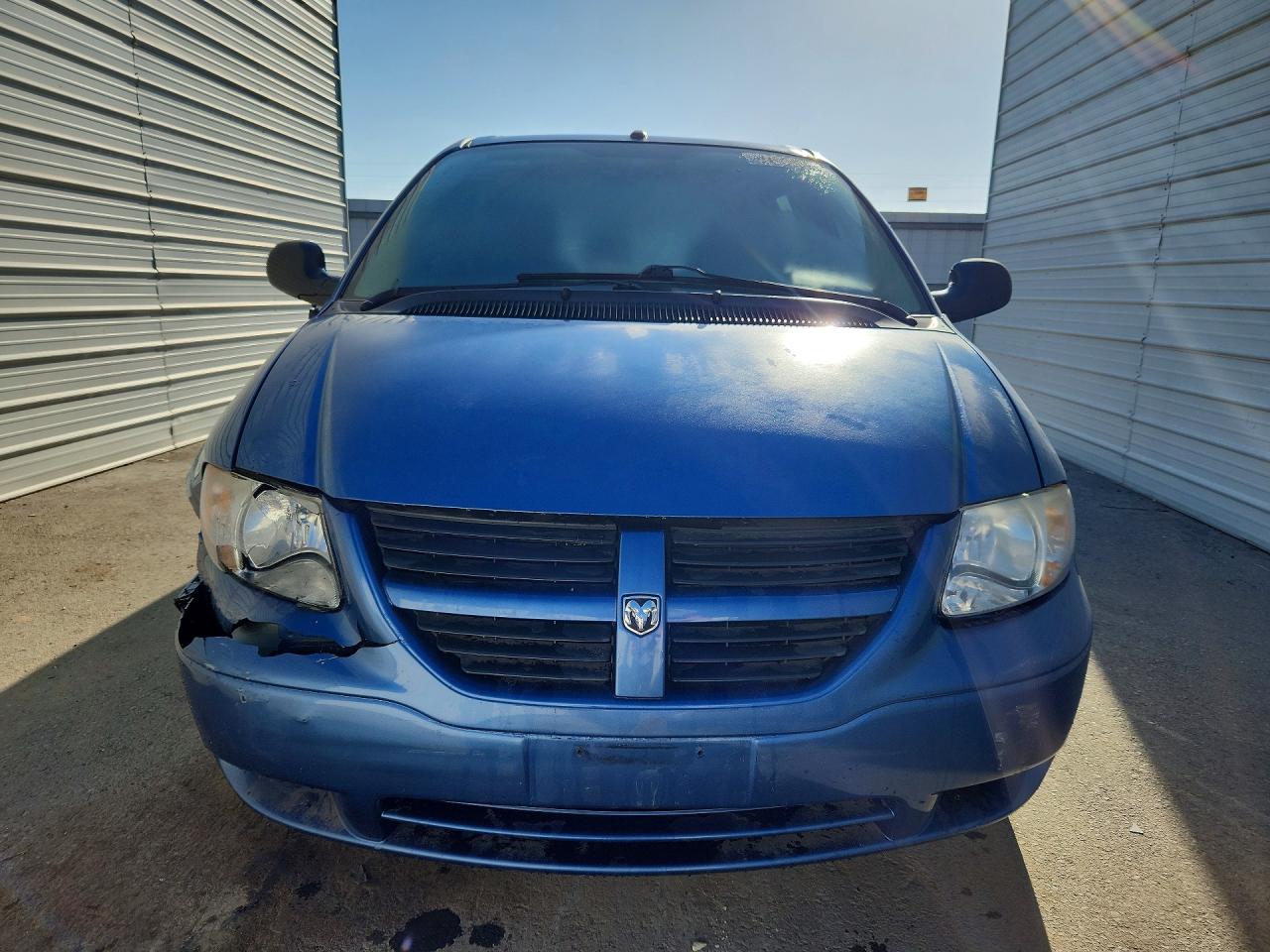 2007 Dodge Grand Caravan Se Blue vin: 1D4GP24R87B167240