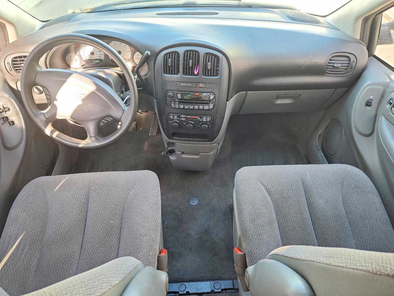 2007 Dodge Grand Caravan Se Blue vin: 1D4GP24R87B167240