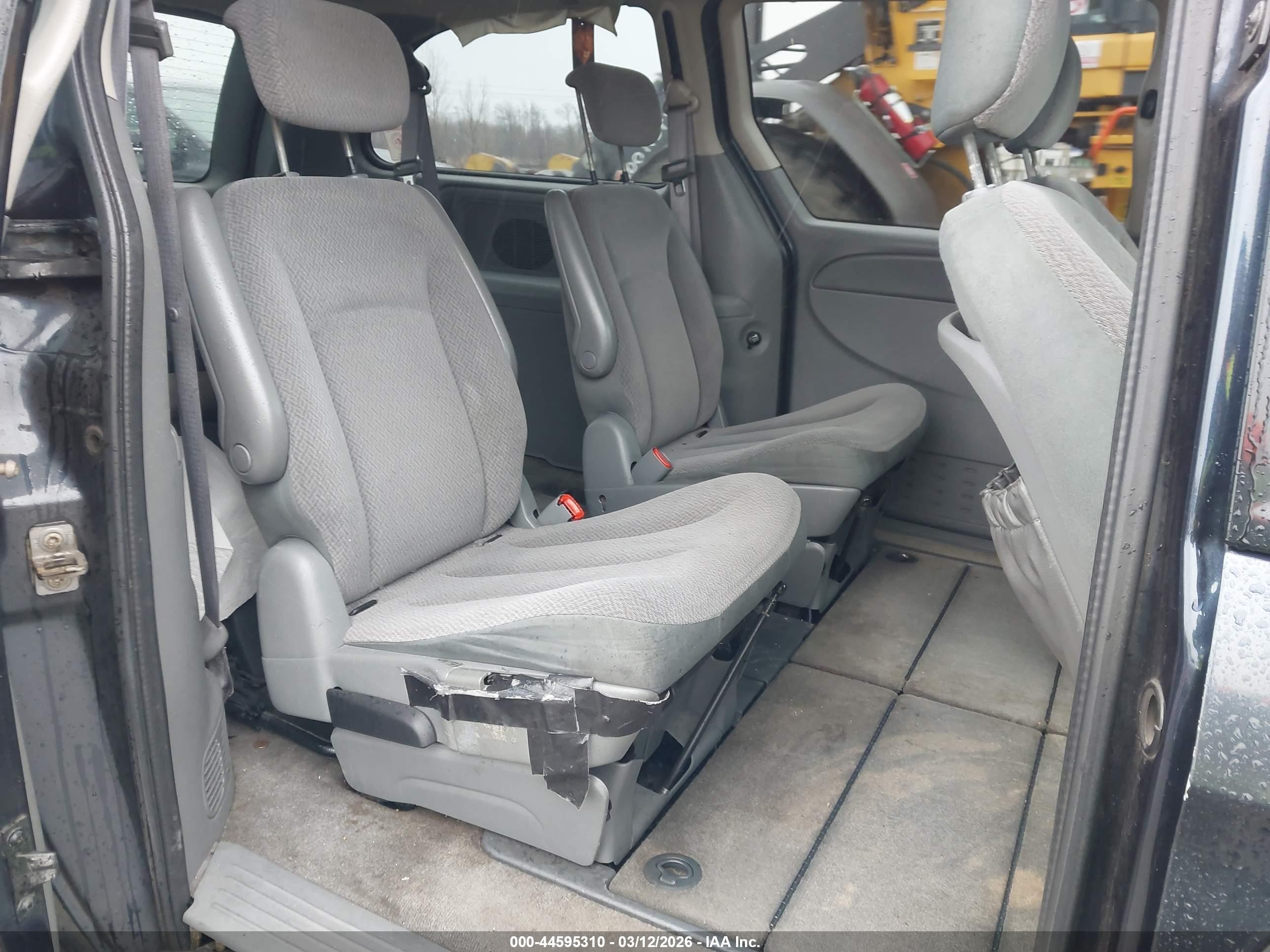 2007 Dodge Grand Caravan Se Blue vin: 1D4GP24R87B177850