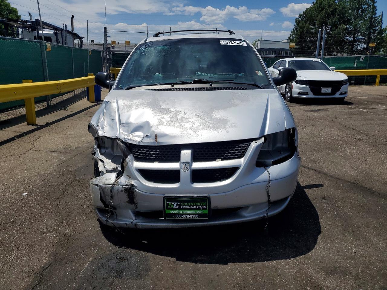 2004 Dodge Grand Caravan Se Gray vin: 1D4GP24R94B502968
