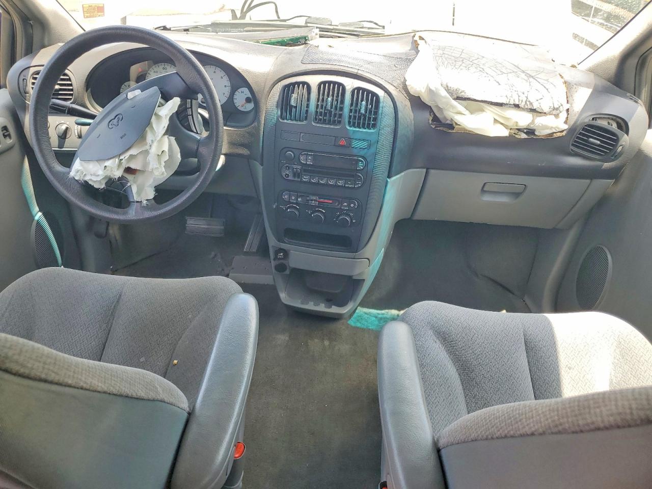 2004 Dodge Grand Caravan Se Gray vin: 1D4GP24R94B502968