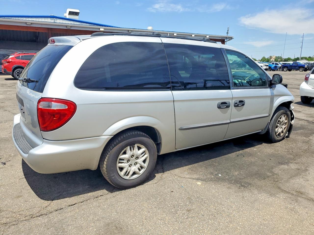 2004 Dodge Grand Caravan Se Gray vin: 1D4GP24R94B502968