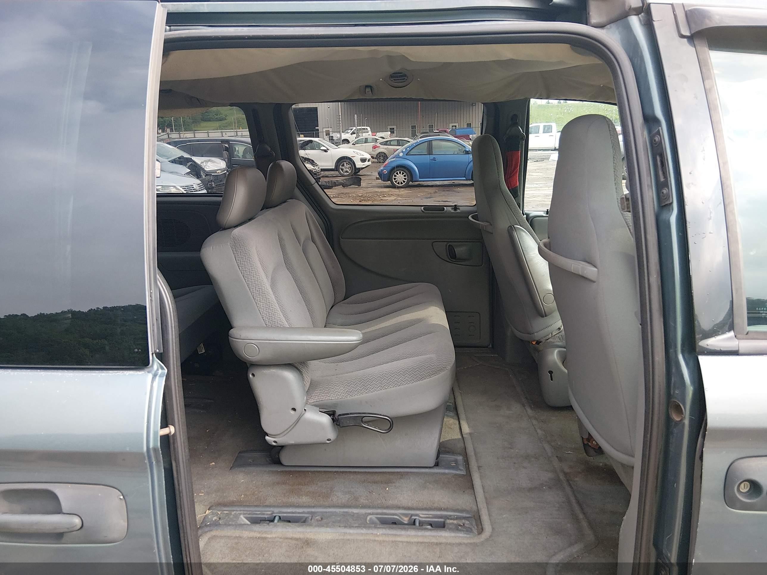 2005 Dodge Caravan Se Blue vin: 1D4GP24R95B161668