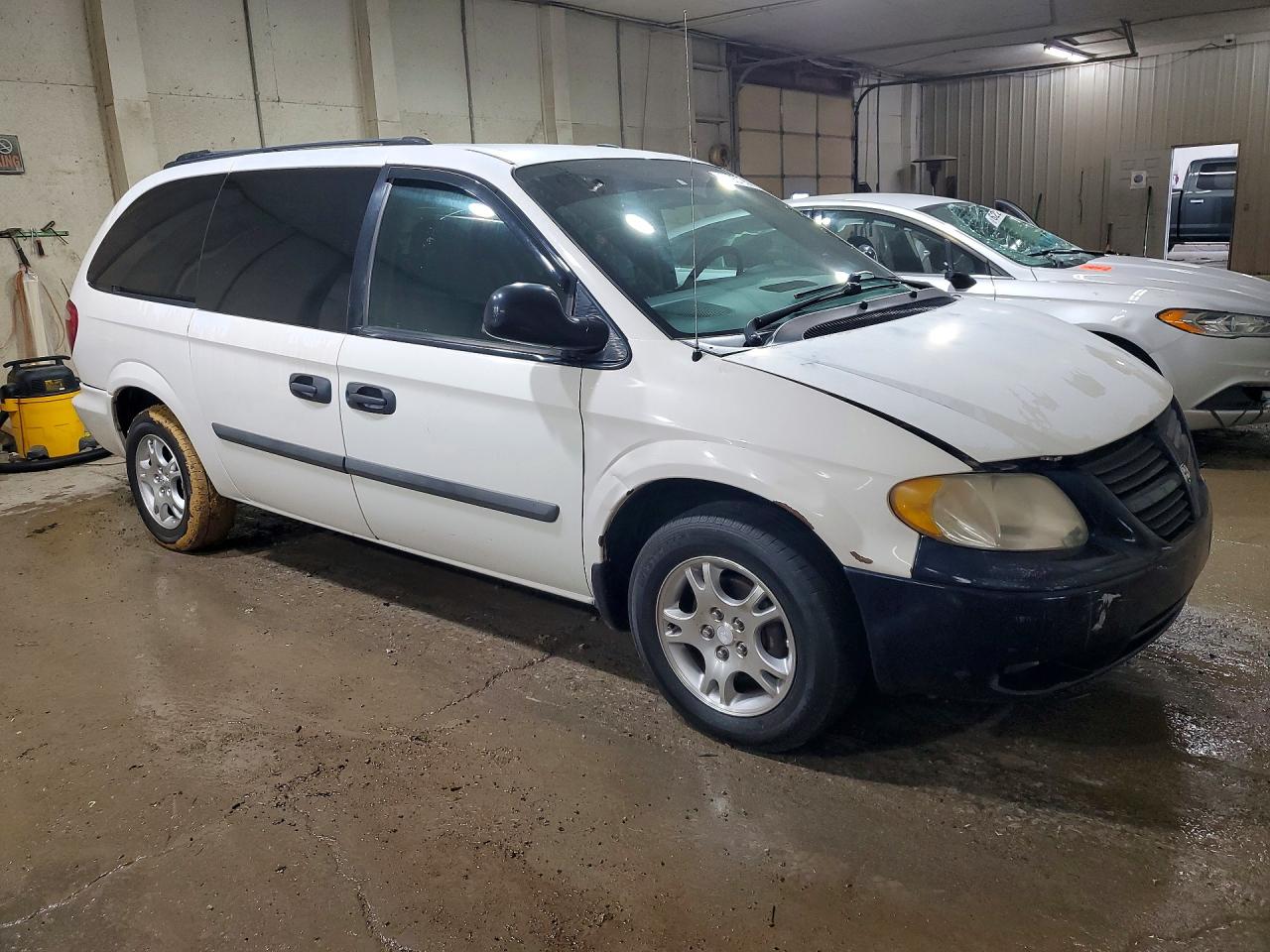 2005 Dodge Grand Caravan Se White vin: 1D4GP24R95B167065