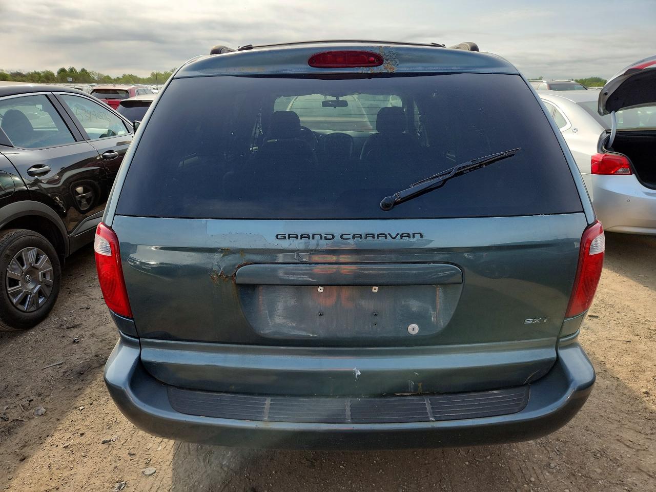 2007 Dodge Grand Caravan Se Teal vin: 1D4GP24R97B170583