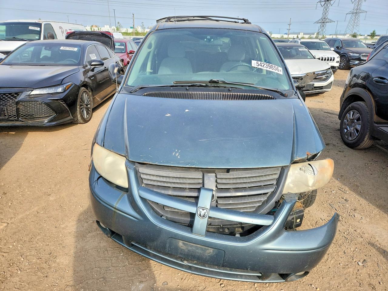 2007 Dodge Grand Caravan Se Teal vin: 1D4GP24R97B170583