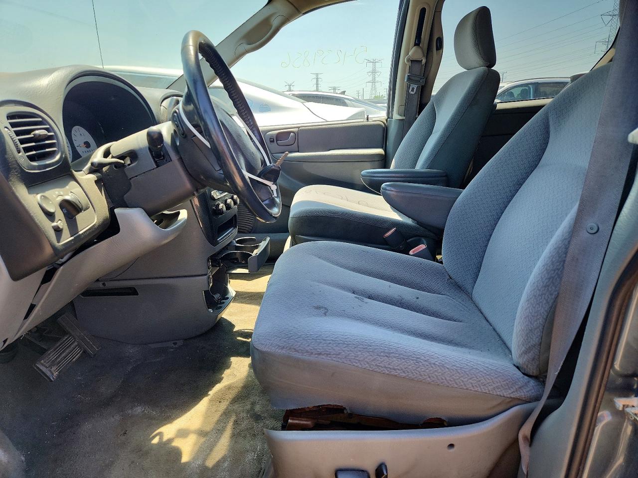 2007 Dodge Grand Caravan Se Teal vin: 1D4GP24R97B170583