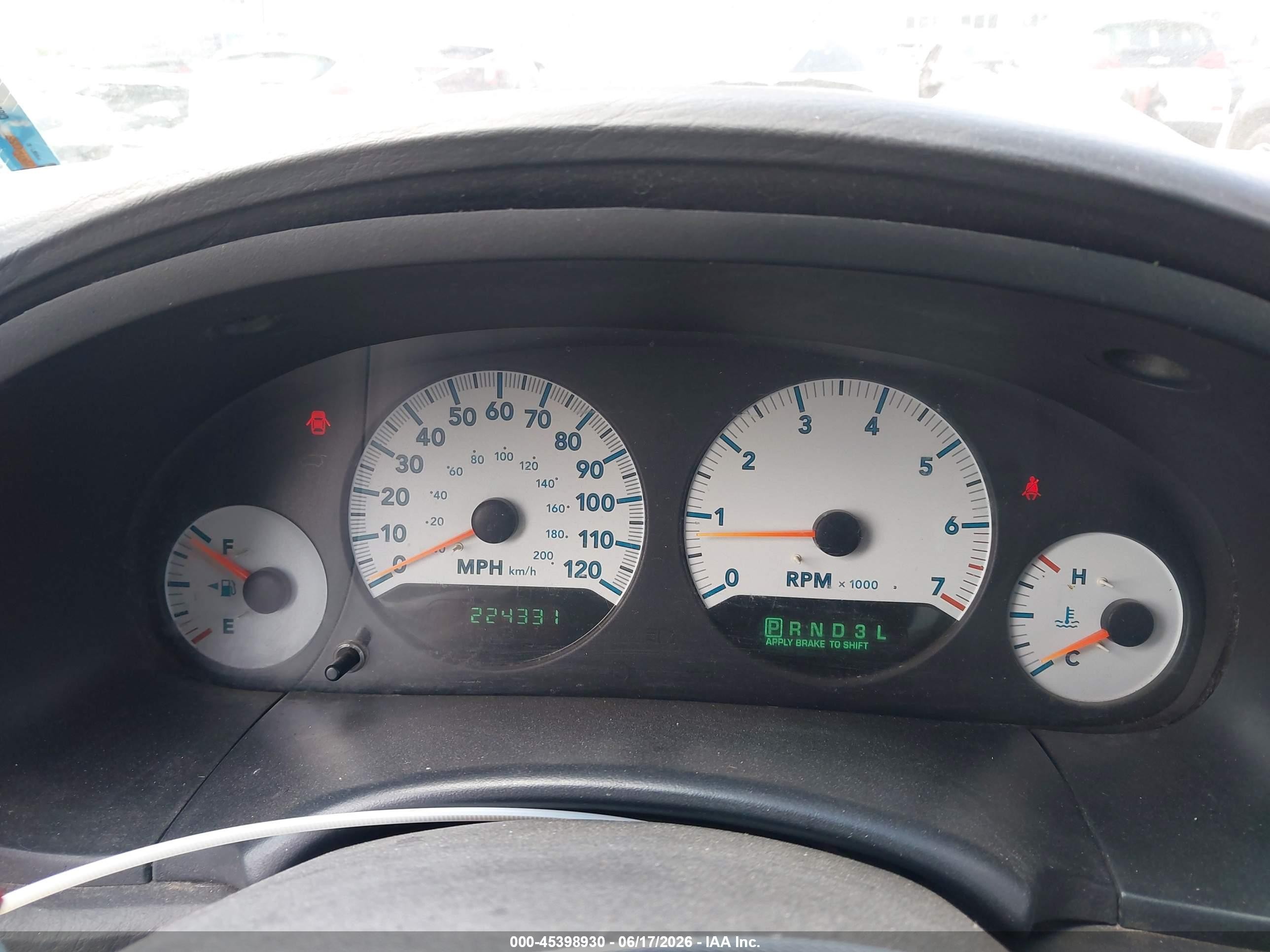 2007 Dodge Grand Caravan Se Синий vin: 1D4GP24R97B194320