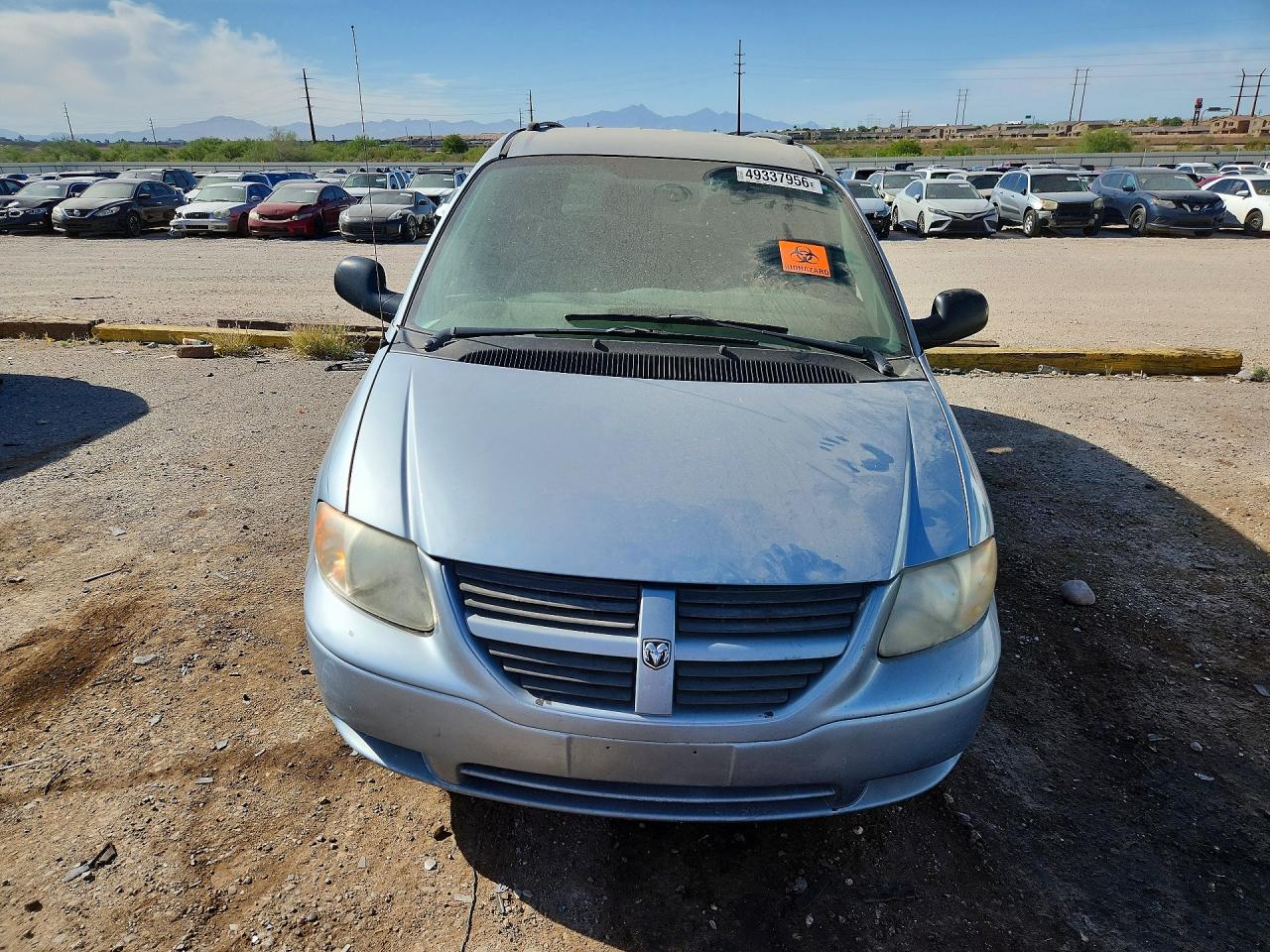 2005 Dodge Grand Caravan Se Blue vin: 1D4GP24RX5B259057