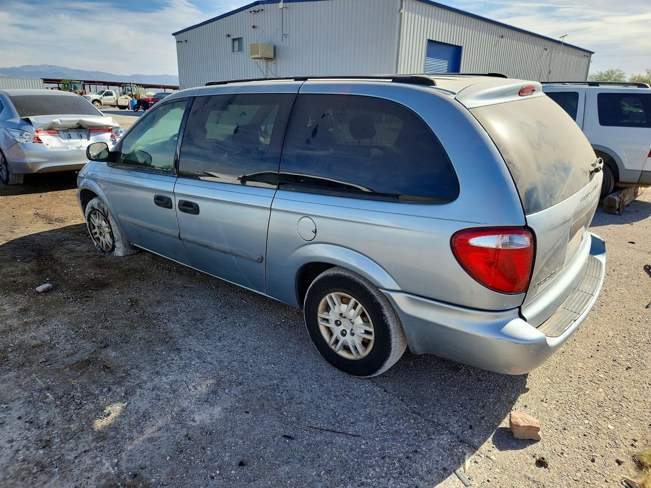 2005 Dodge Grand Caravan Se Blue vin: 1D4GP24RX5B259057