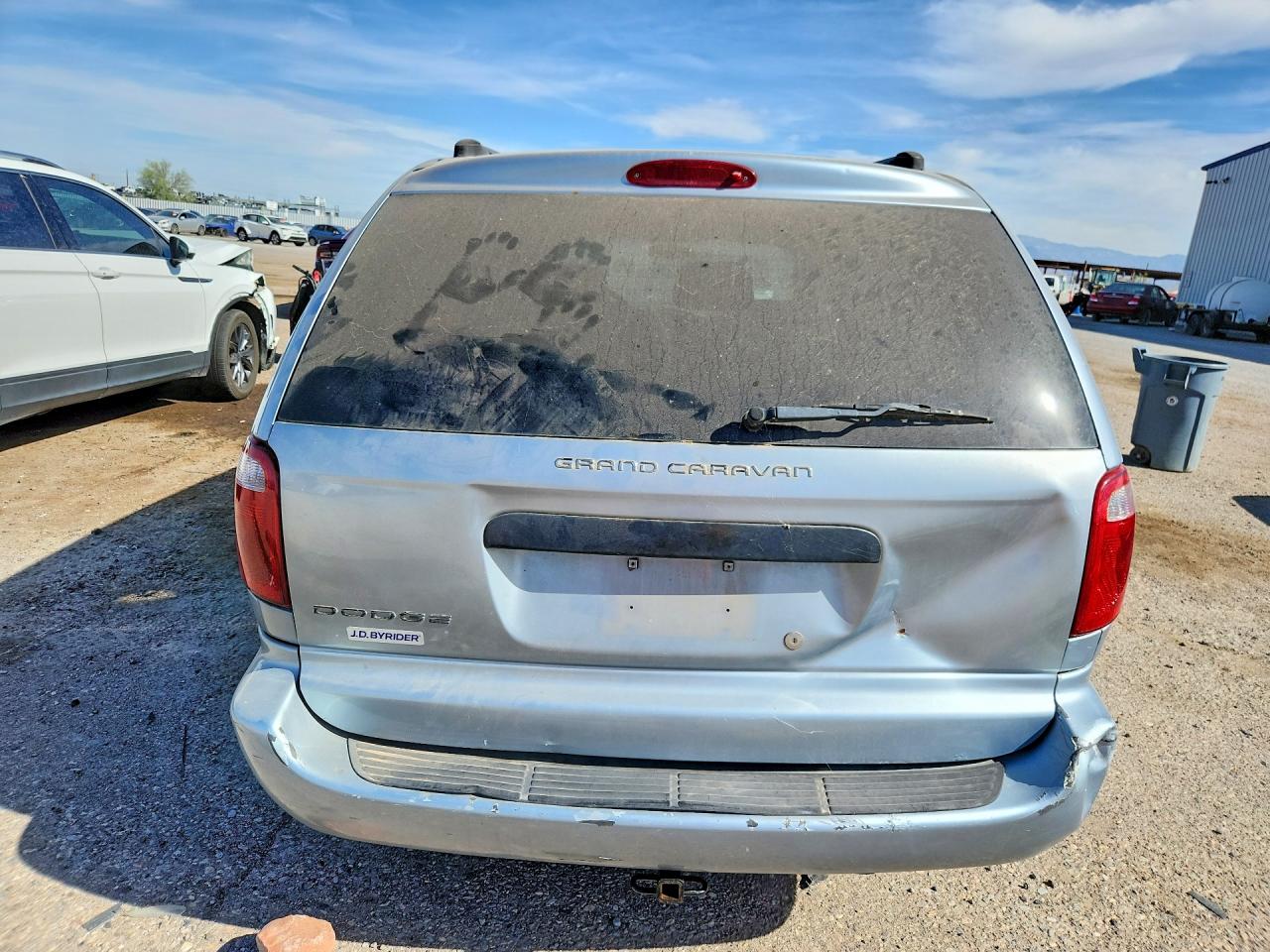 2005 Dodge Grand Caravan Se Blue vin: 1D4GP24RX5B259057