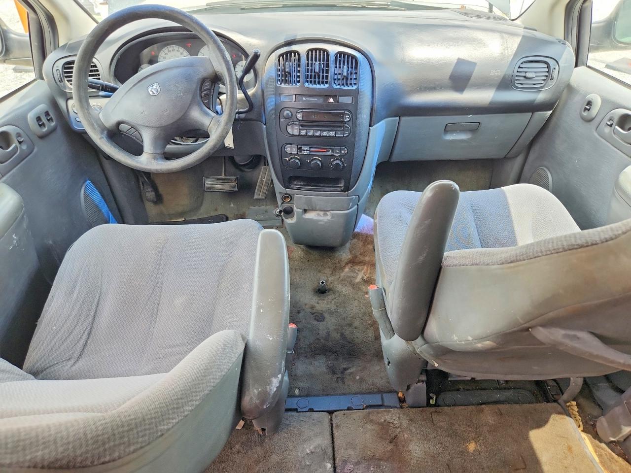 2005 Dodge Grand Caravan Se Blue vin: 1D4GP24RX5B350555