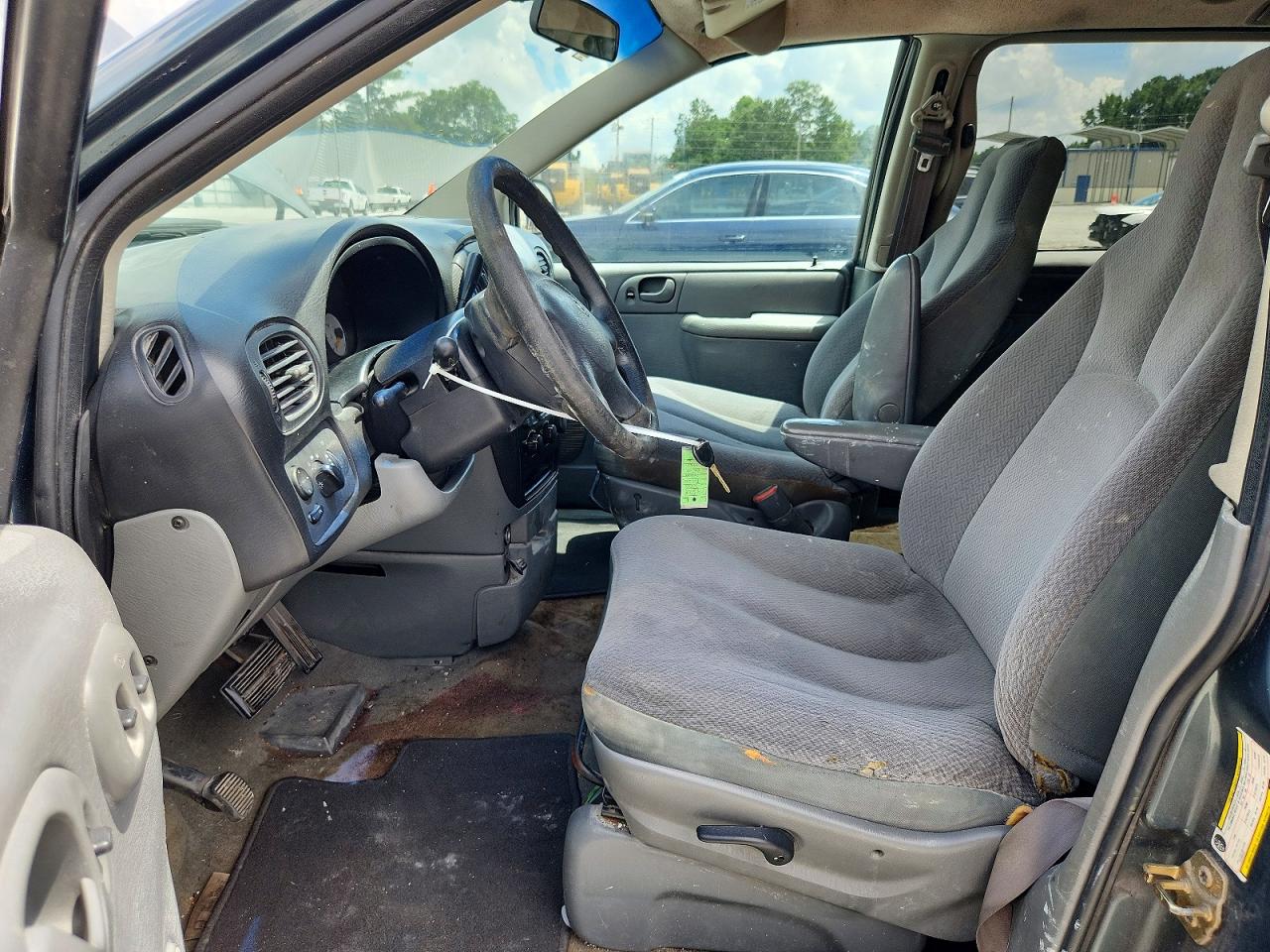 2005 Dodge Grand Caravan Se Blue vin: 1D4GP24RX5B350555