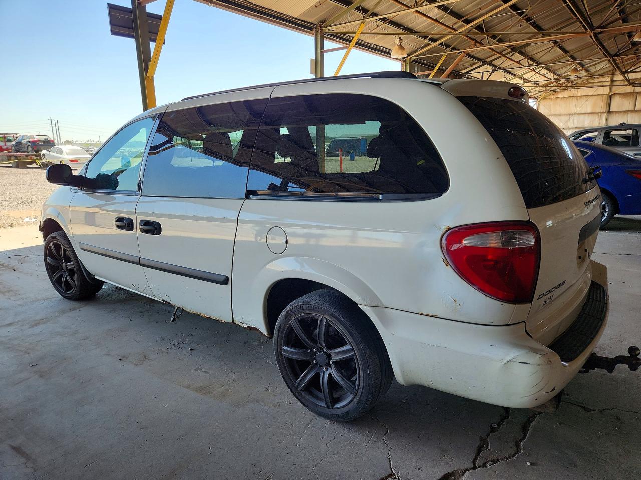 2006 Dodge Grand Caravan Se White vin: 1D4GP24RX6B639050