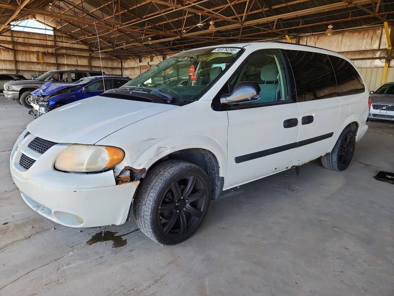 2006 Dodge Grand Caravan Se White vin: 1D4GP24RX6B639050