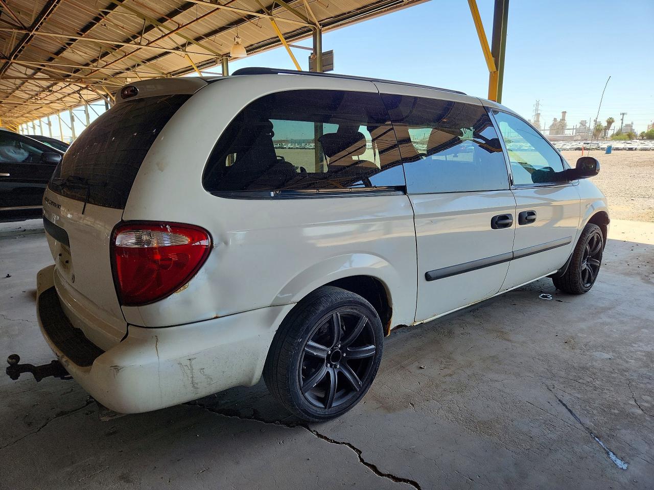2006 Dodge Grand Caravan Se White vin: 1D4GP24RX6B639050