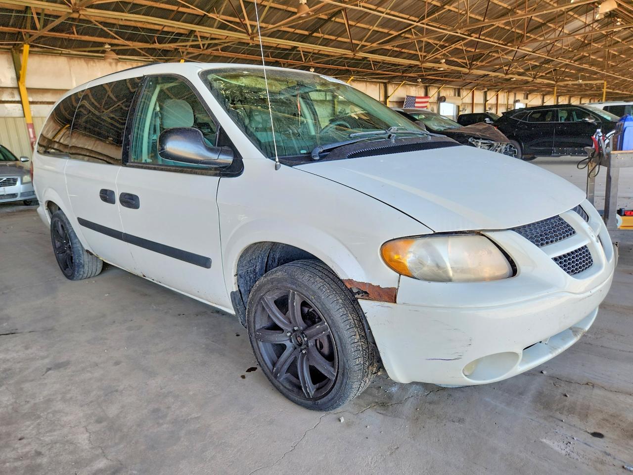 2006 Dodge Grand Caravan Se White vin: 1D4GP24RX6B639050