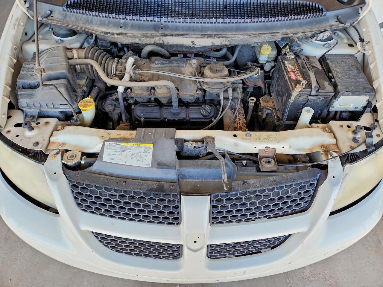 2006 Dodge Grand Caravan Se White vin: 1D4GP24RX6B639050