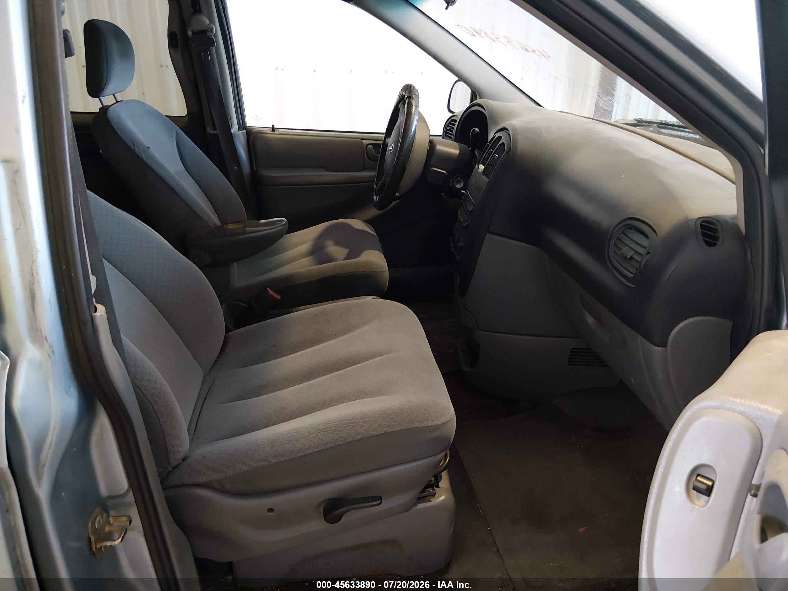 2006 Dodge Grand Caravan Se Silver vin: 1D4GP24RX6B640859