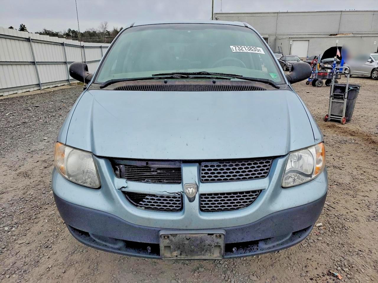 2003 Dodge Caravan Se Gray vin: 1D4GP25393B117712