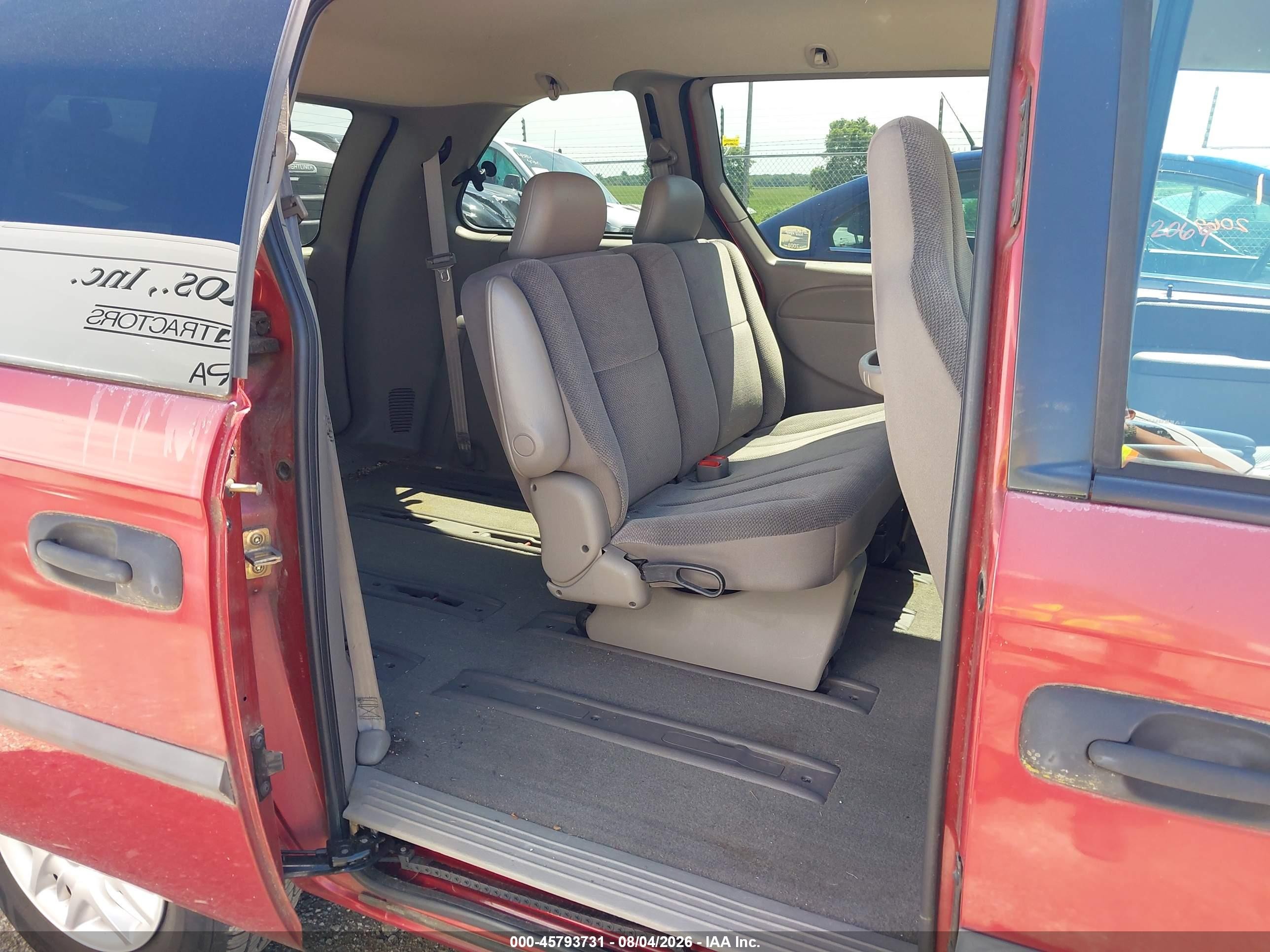 2003 Dodge Caravan Se Red vin: 1D4GP25393B132078