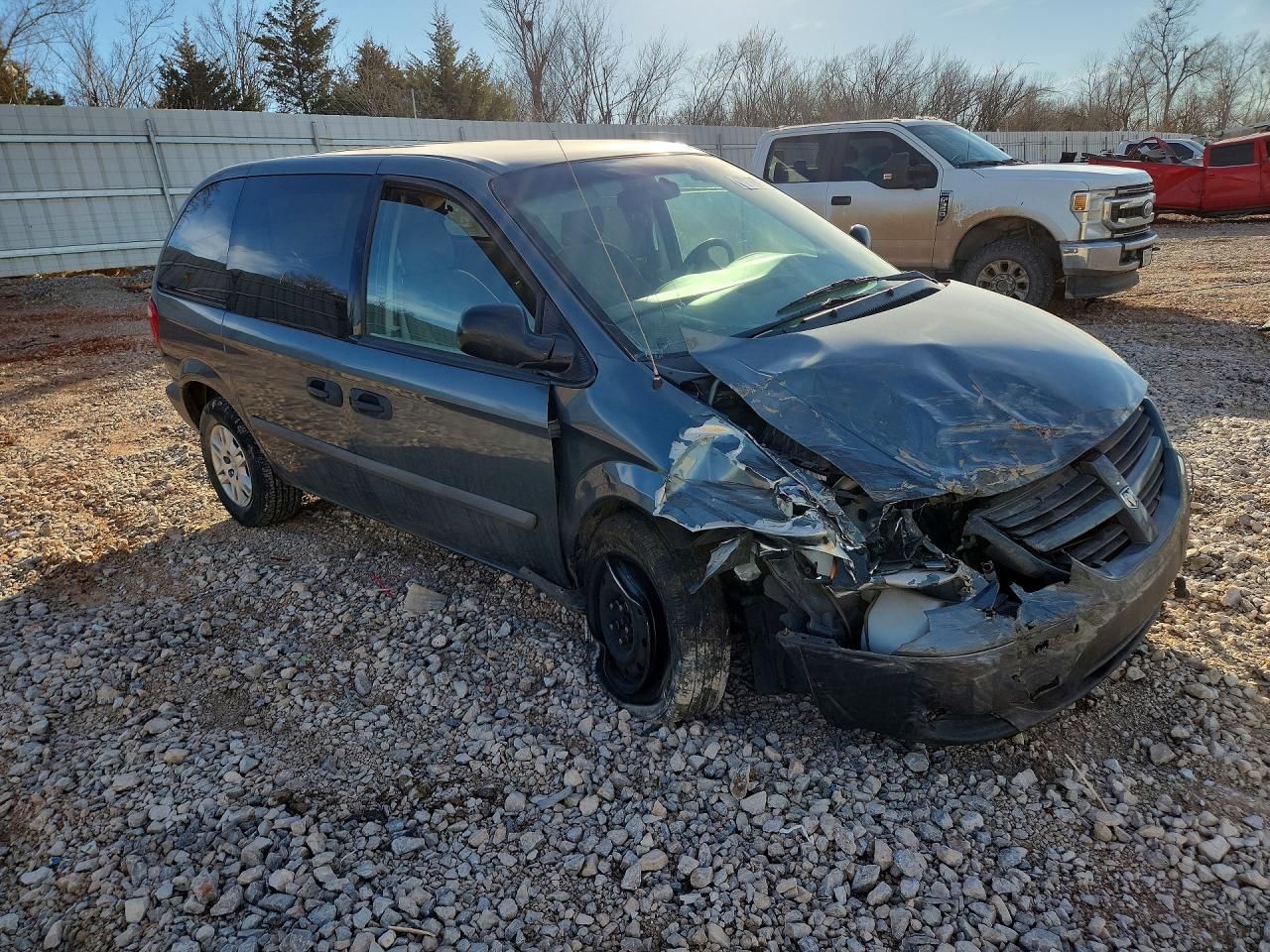 2006 Dodge Caravan Green vin: 1D4GP25B06B743841