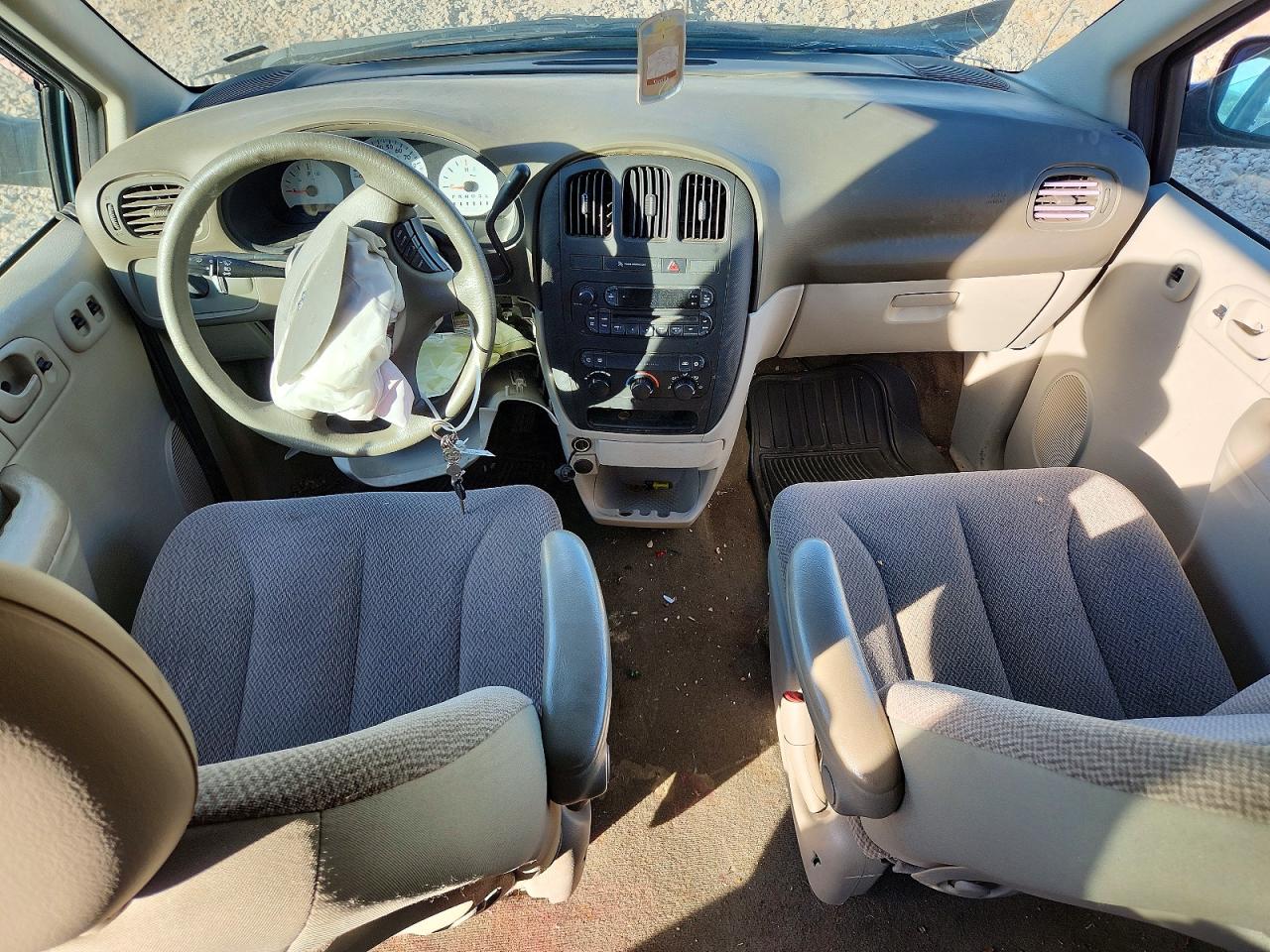 2006 Dodge Caravan Green vin: 1D4GP25B06B743841