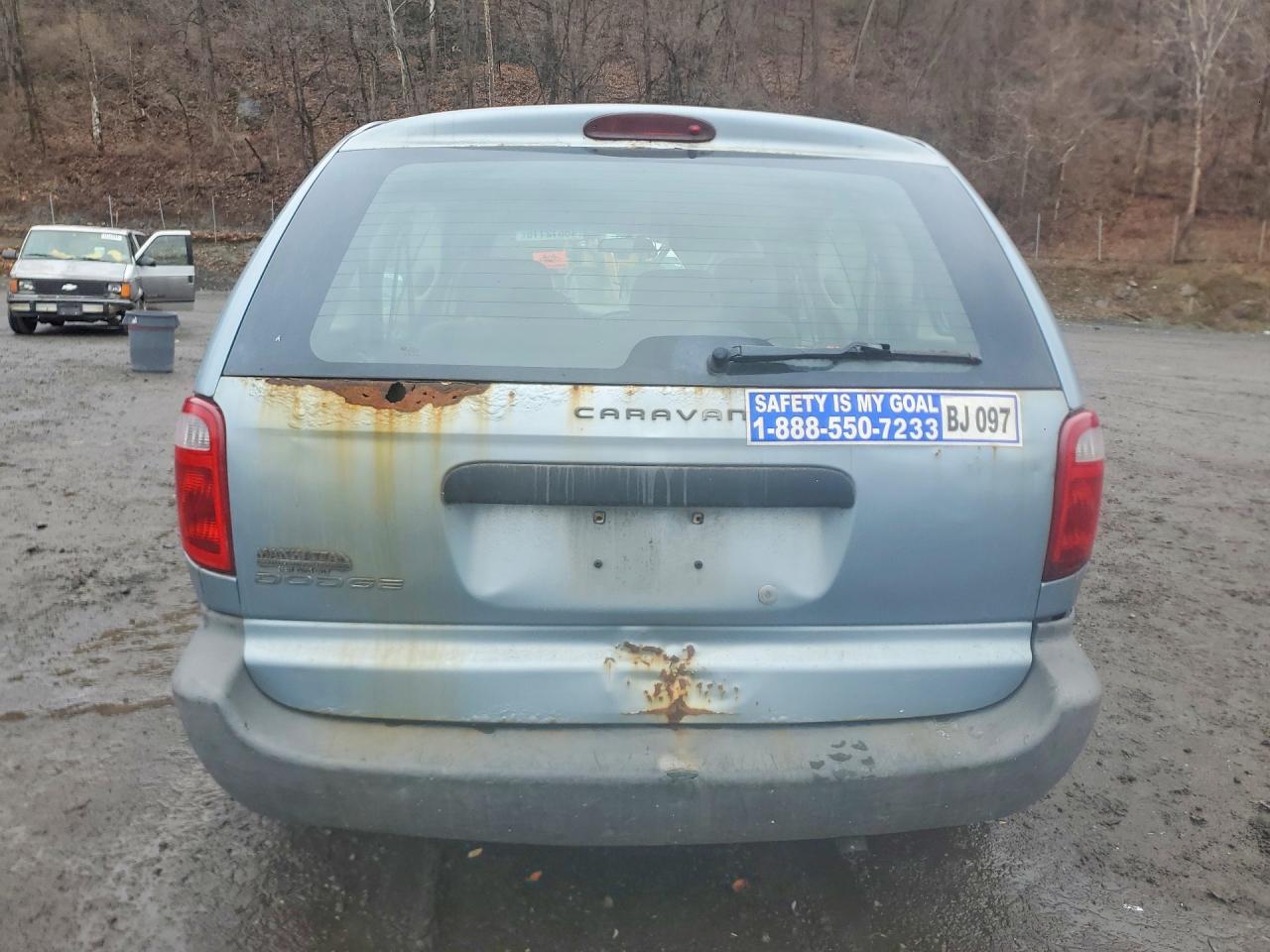 2005 Dodge Caravan Se Синий vin: 1D4GP25B15B419246