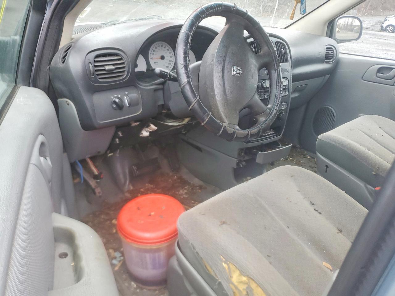2005 Dodge Caravan Se Синий vin: 1D4GP25B15B419246