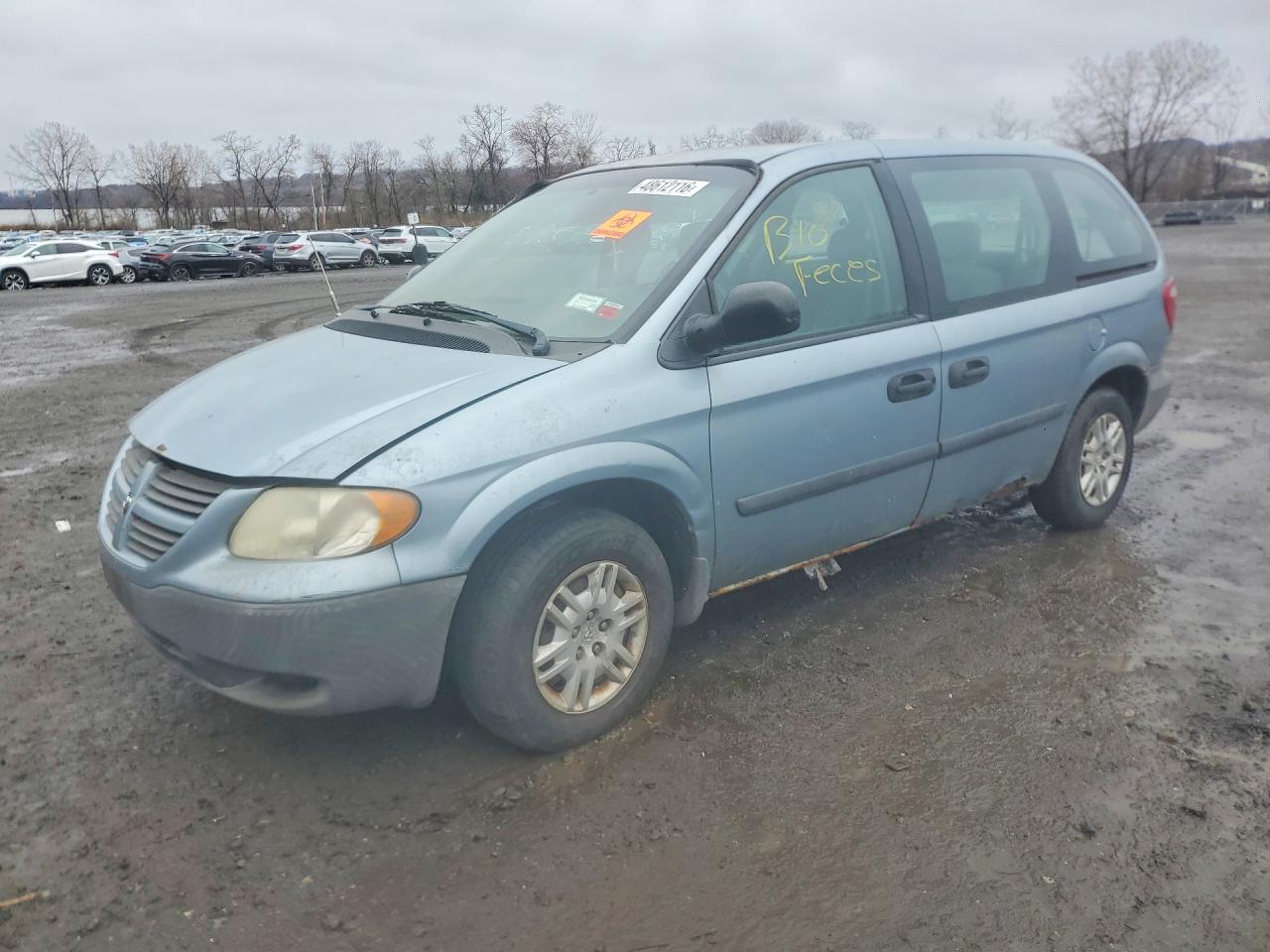 2005 Dodge Caravan Se Blue vin: 1D4GP25B15B419246