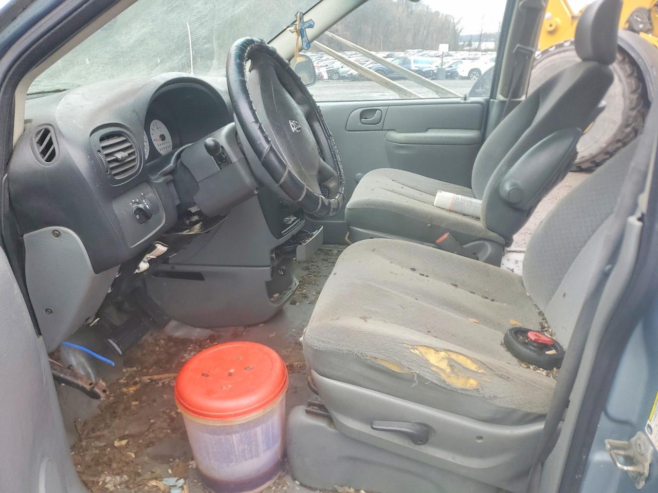 2005 Dodge Caravan Se Синий vin: 1D4GP25B15B419246