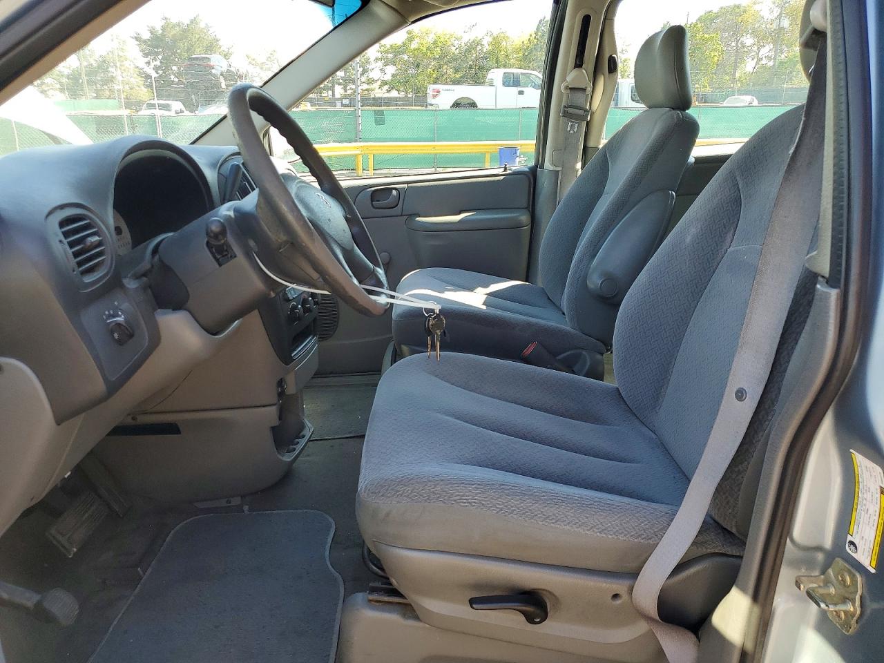 2006 Dodge Caravan Se Blue vin: 1D4GP25B16B503228